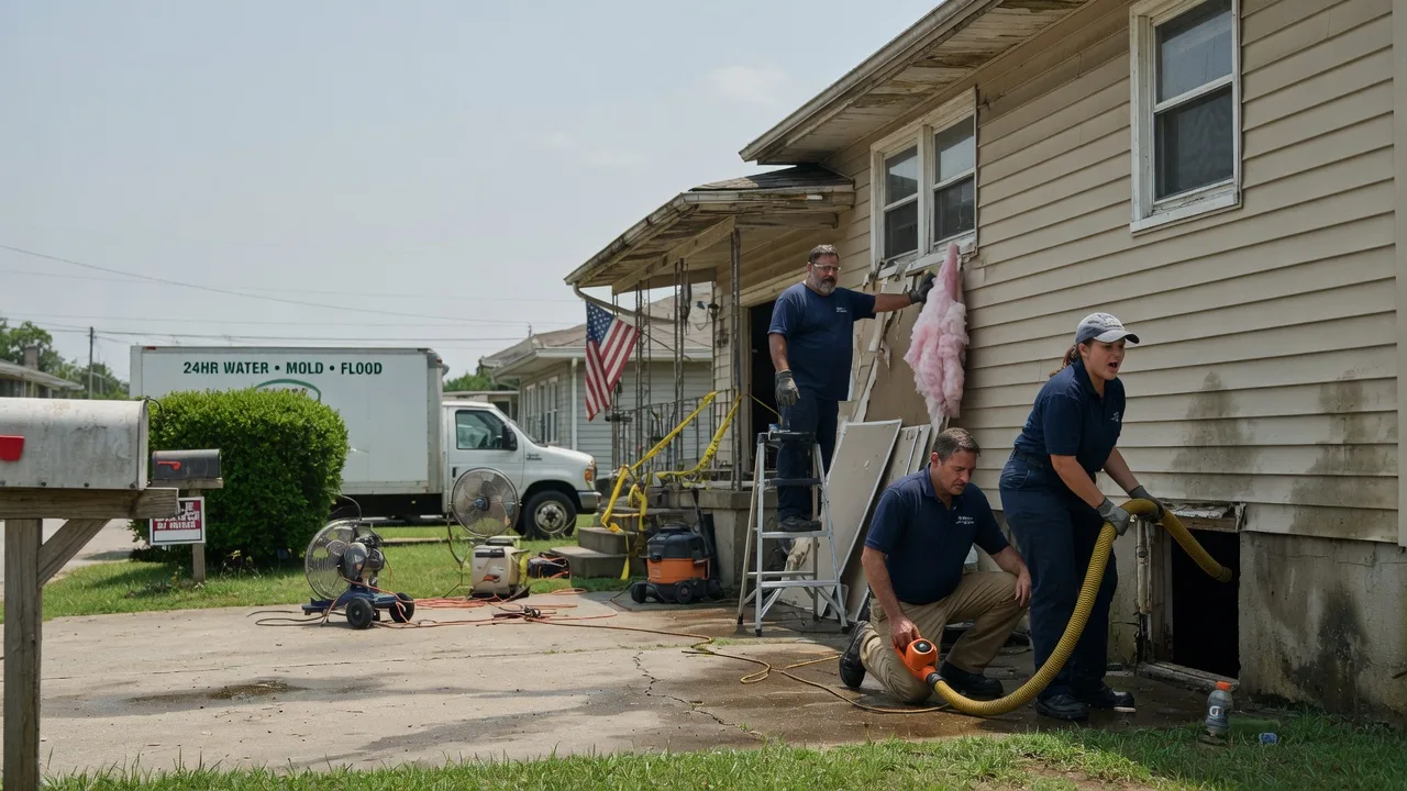 Water Damage Repair in Divernon, IL near me